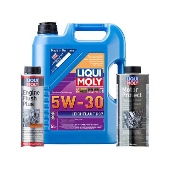 liqui-moly-kit-de-aceite-leichtlauf-hc7-5w30-enjuague-de-motor-y-aditivo-motor-protect-0 liqui-moly-kit-de-aceite-leichtlauf-hc7-5w30-enjuague-de-motor-y-aditivo-motor-protect-0