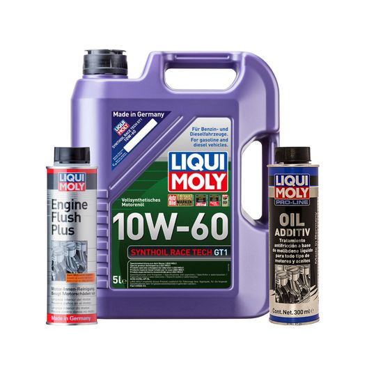 liqui-moly-kit-de-aceite-synthoil-race-tech-gt1-10w60-enjuague-de-motor-y-aditivo-pro-line-oil-additiv-0