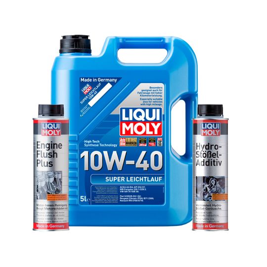 liqui-moly-kit-de-aceite-super-leichtlauf-10w40-enjuague-de-motor-y-aditivo-hydro-stossel-0