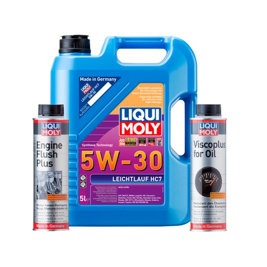 liqui-moly-kit-de-aceite-leichtlauf-hc7-5w30-enjuague-de-motor-y-aditivo-viscoplus-0