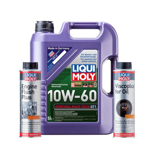 liqui-moly-kit-de-aceite-synthoil-race-tech-gt1-10w60-enjuague-de-motor-y-aditivo-viscoplus-0