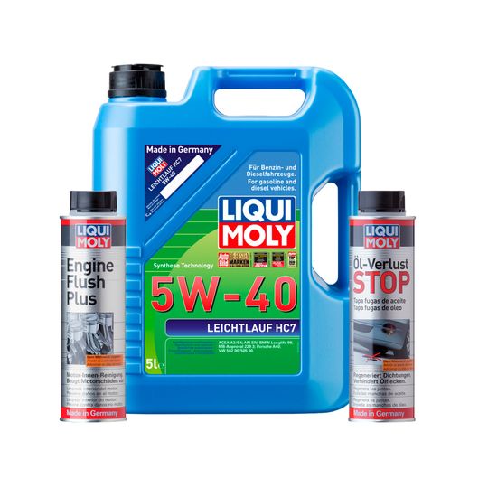 liqui-moly-kit-de-aceite-leichtlauf-hc7-5w40-enjuague-de-motor-y-aditivo-oel-verlust-stop-0