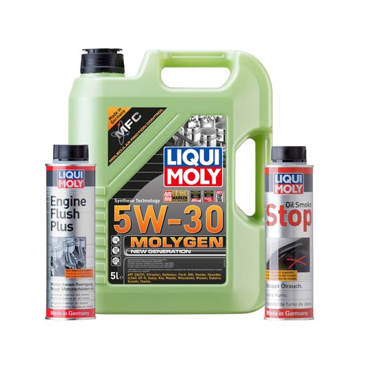 liqui-moly-kit-de-aceite-molygen-new-generation-5w30-enjuague-de-motor-y-aditivo-oil-smoke-stop-0 liqui-moly-kit-de-aceite-molygen-new-generation-5w30-enjuague-de-motor-y-aditivo-oil-smoke-stop-0