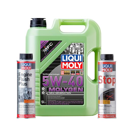 liqui-moly-kit-de-aceite-molygen-new-generation-5w40-enjuague-de-motor-y-aditivo-oil-smoke-stop-0 liqui-moly-kit-de-aceite-molygen-new-generation-5w40-enjuague-de-motor-y-aditivo-oil-smoke-stop-0