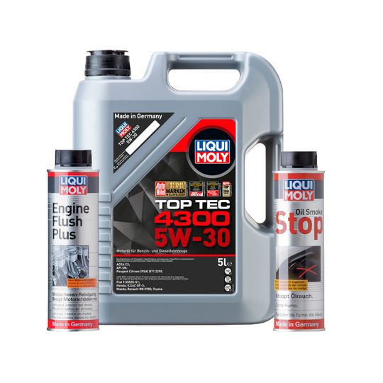 liqui-moly-kit-de-aceite-top-tec-4300-5w30-enjuague-de-motor-y-aditivo-oil-smoke-stop-0 liqui-moly-kit-de-aceite-top-tec-4300-5w30-enjuague-de-motor-y-aditivo-oil-smoke-stop-0