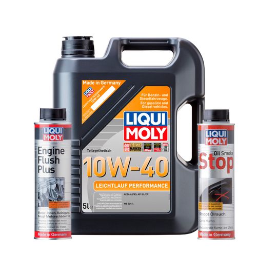 liqui-moly-kit-de-aceite-leichtlauf-performance-10w40-enjuague-de-motor-y-aditivo-oil-smoke-stop-0