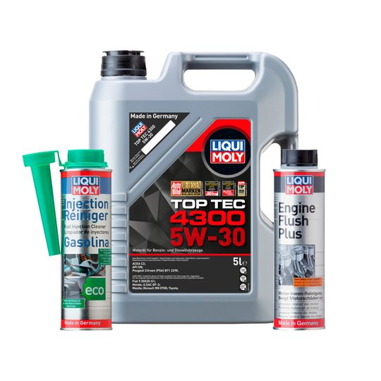 liqui-moly-kit-de-aceite-top-tec-4300-5w30-enjuague-de-motor-y-aditivo-injection-reiniger-0 liqui-moly-kit-de-aceite-top-tec-4300-5w30-enjuague-de-motor-y-aditivo-injection-reiniger-0