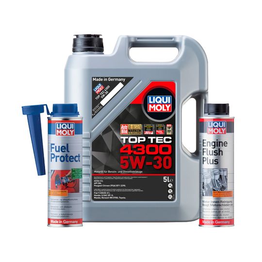 liqui-moly-kit-de-aceite-top-tec-4300-5w30-enjuague-de-motor-y-aditivo-fuel-protect-0 liqui-moly-kit-de-aceite-top-tec-4300-5w30-enjuague-de-motor-y-aditivo-fuel-protect-0