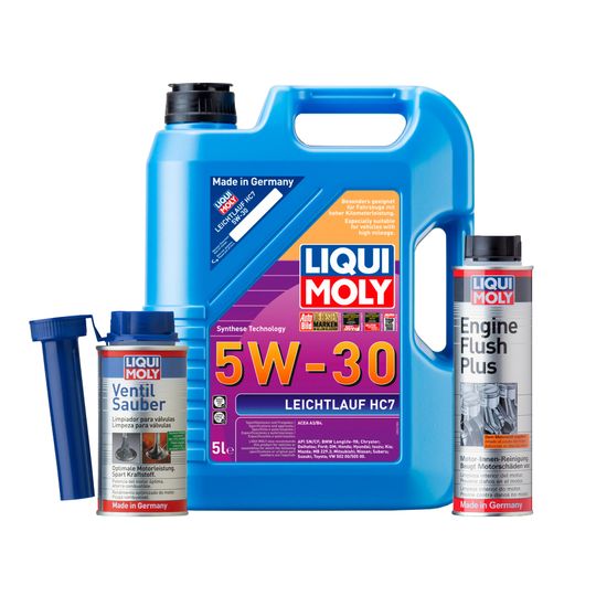 liqui-moly-kit-de-aceite-leichtlauf-hc7-5w30-enjuague-de-motor-y-aditivo-ventil-sauber-0