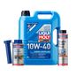liqui-moly-kit-de-aceite-super-leichtlauf-10w40-enjuague-de-motor-y-aditivo-ventil-sauber-0