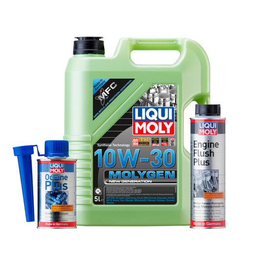 liqui-moly-kit-de-aceite-molygen-new-generation-10w30-enjuague-de-motor-y-aditivo-octane-plus-0