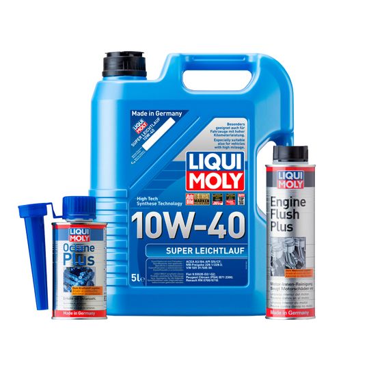 liqui-moly-kit-de-aceite-super-leichtlauf-10w40-enjuague-de-motor-y-aditivo-octane-plus-0