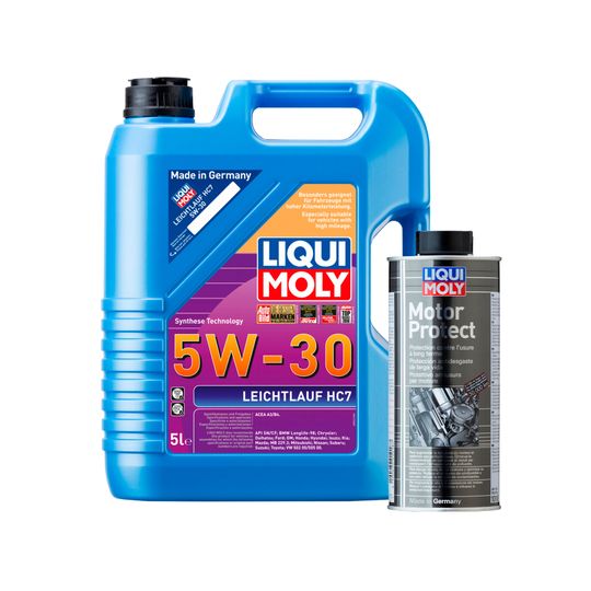 liqui-moly-kit-de-aceite-leichtlauf-hc7-5w30-y-aditivo-motor-protect-0 liqui-moly-kit-de-aceite-leichtlauf-hc7-5w30-y-aditivo-motor-protect-0