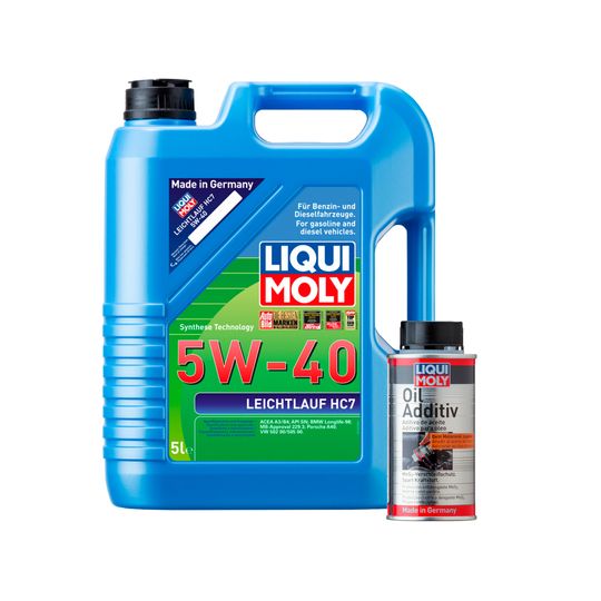 liqui-moly-kit-de-aceite-leichtlauf-hc7-5w40-y-aditivo-oil-additiv-0