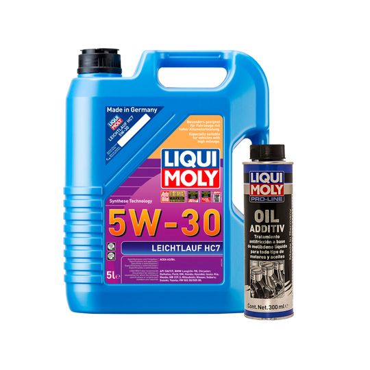 liqui-moly-kit-de-aceite-leichtlauf-hc7-5w30-y-aditivo-pro-line-oil-additiv-0 liqui-moly-kit-de-aceite-leichtlauf-hc7-5w30-y-aditivo-pro-line-oil-additiv-0