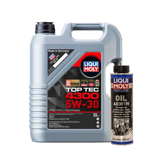 liqui-moly-kit-de-aceite-top-tec-4300-5w30-y-aditivo-pro-line-oil-additiv-0 liqui-moly-kit-de-aceite-top-tec-4300-5w30-y-aditivo-pro-line-oil-additiv-0
