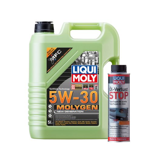 liqui-moly-kit-de-aceite-molygen-new-generation-5w30-y-aditivo-oel-verlust-stop-0