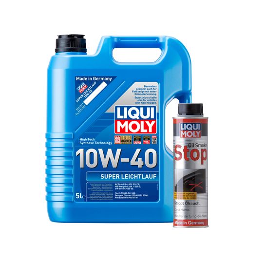 liqui-moly-kit-de-aceite-super-leichtlauf-10w40-y-aditivo-oil-smoke-stop-0