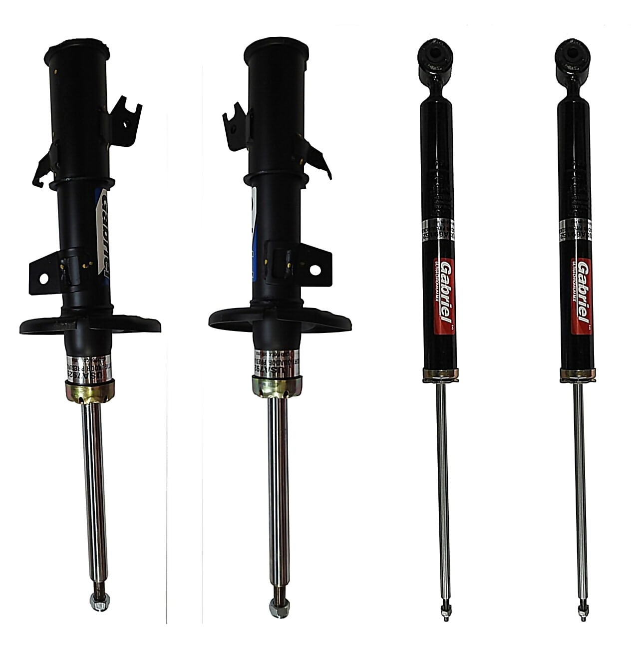Kit De 4 Amortiguadores Gas Ultra Chromium