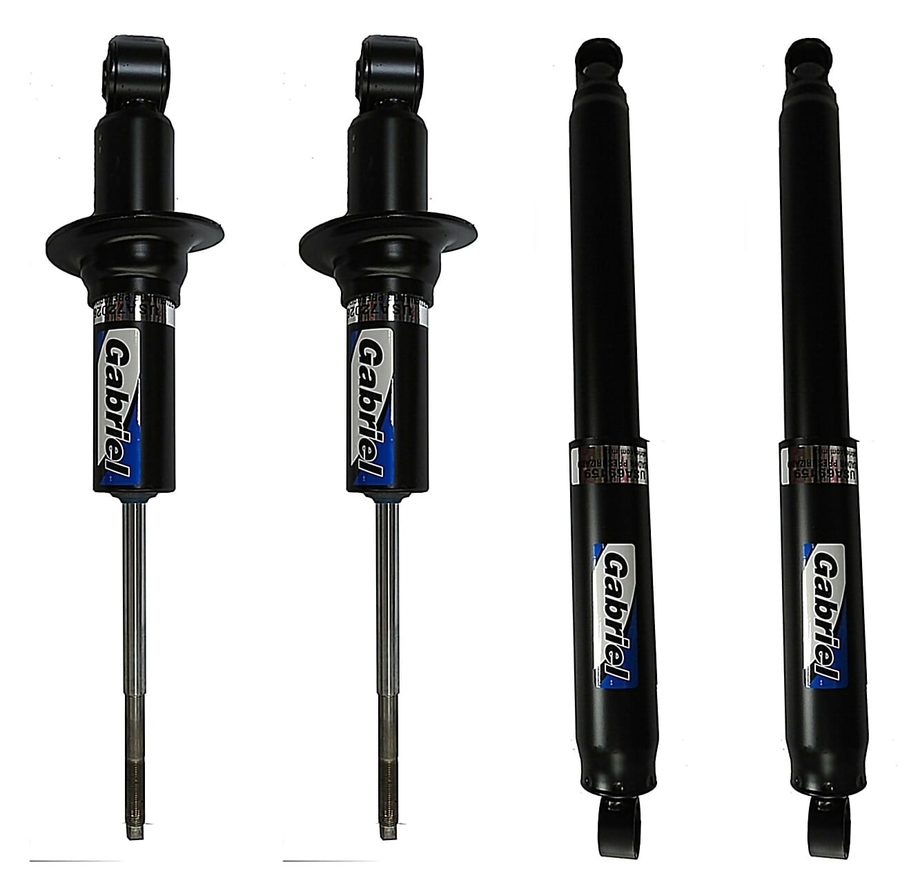 Kit De 4 Amortiguadores Gas Ultra Chromium