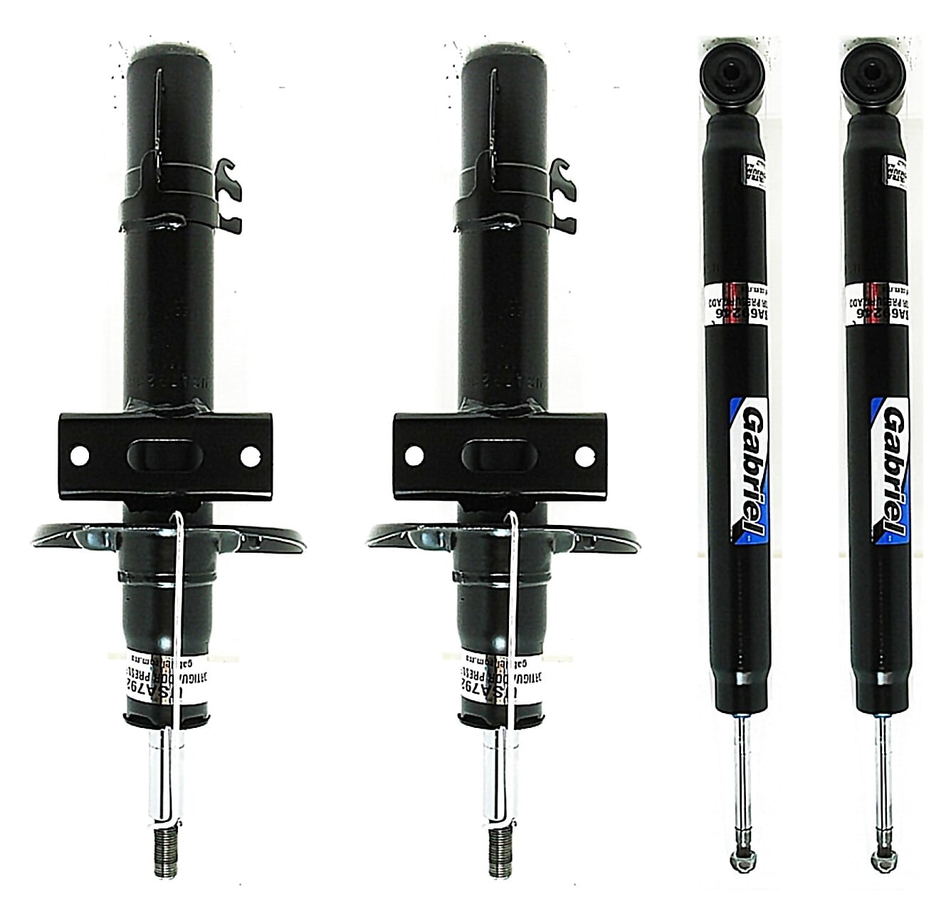 Kit De 4 Amortiguadores Gas Ultra Chromium