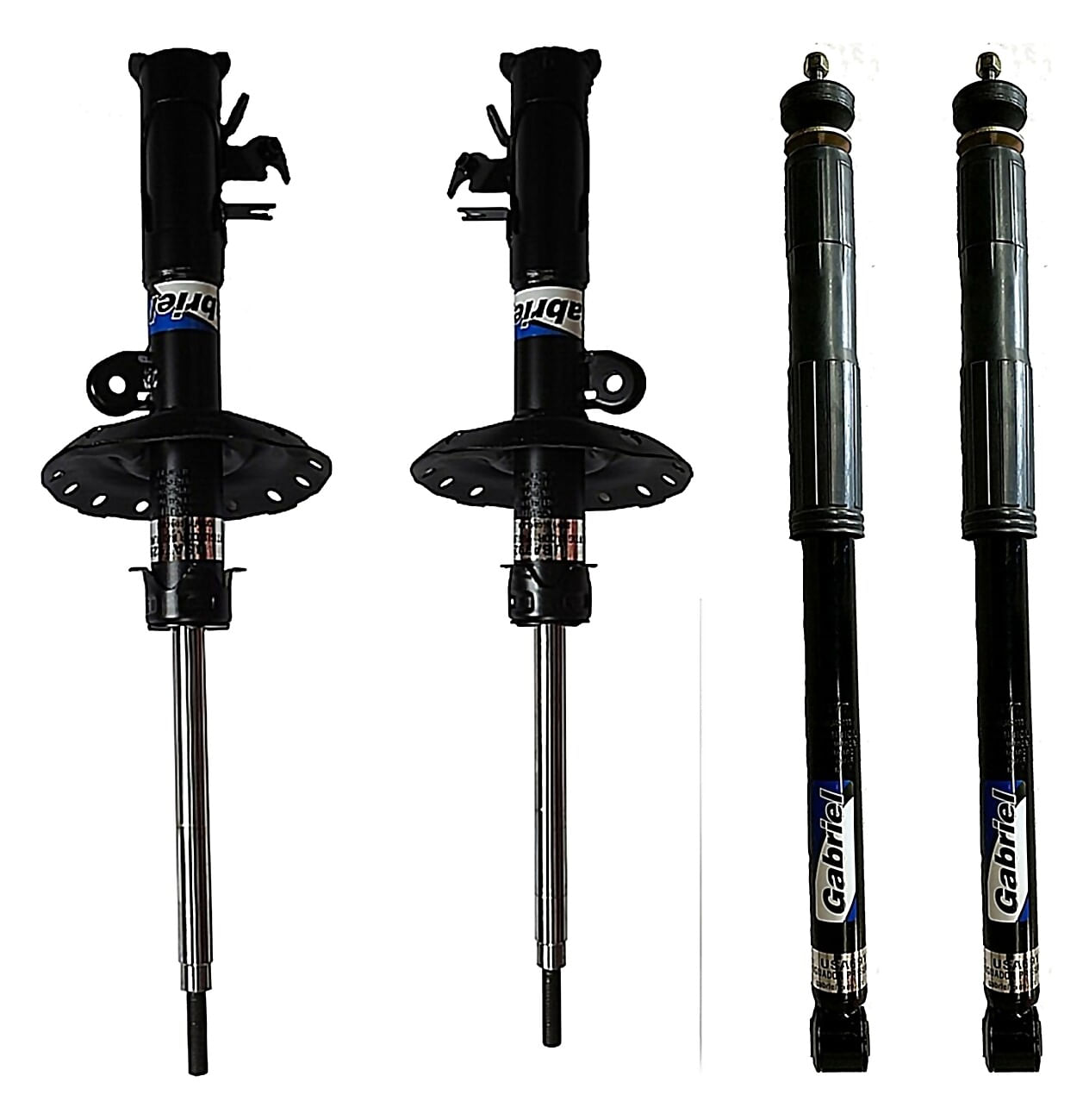 Kit De 4 Amortiguadores Gas Ultra Chromium