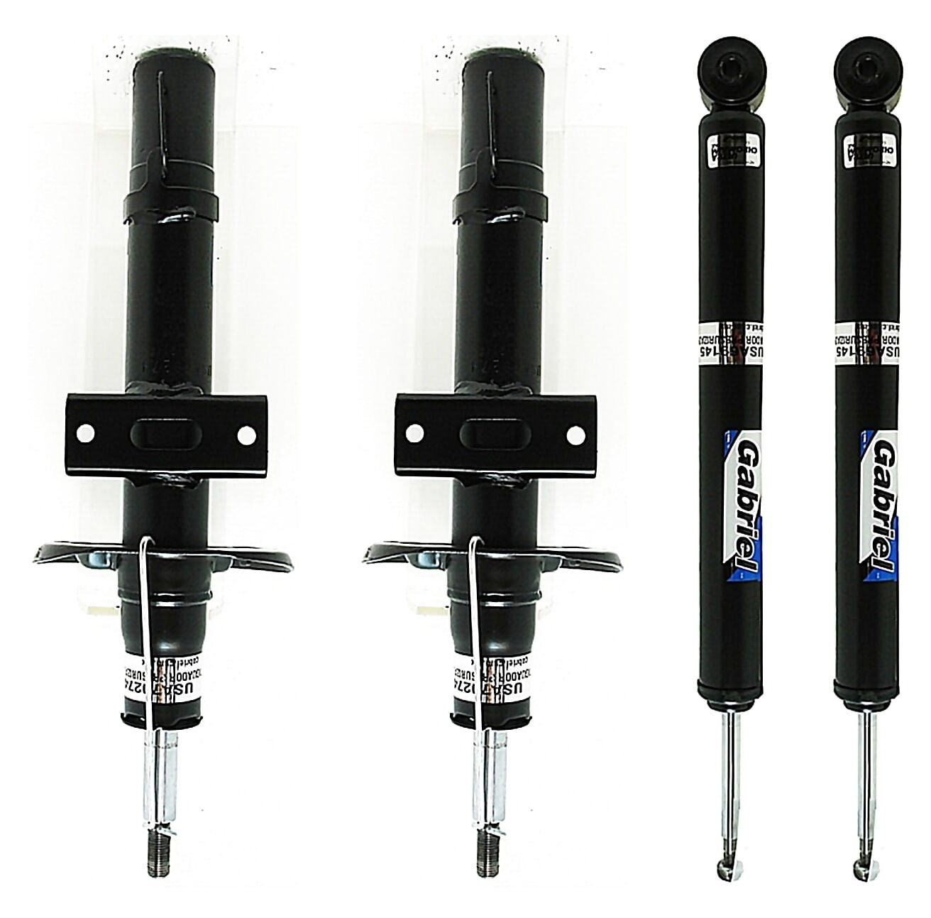 Kit De 4 Amortiguadores Gas Ultra Chromium