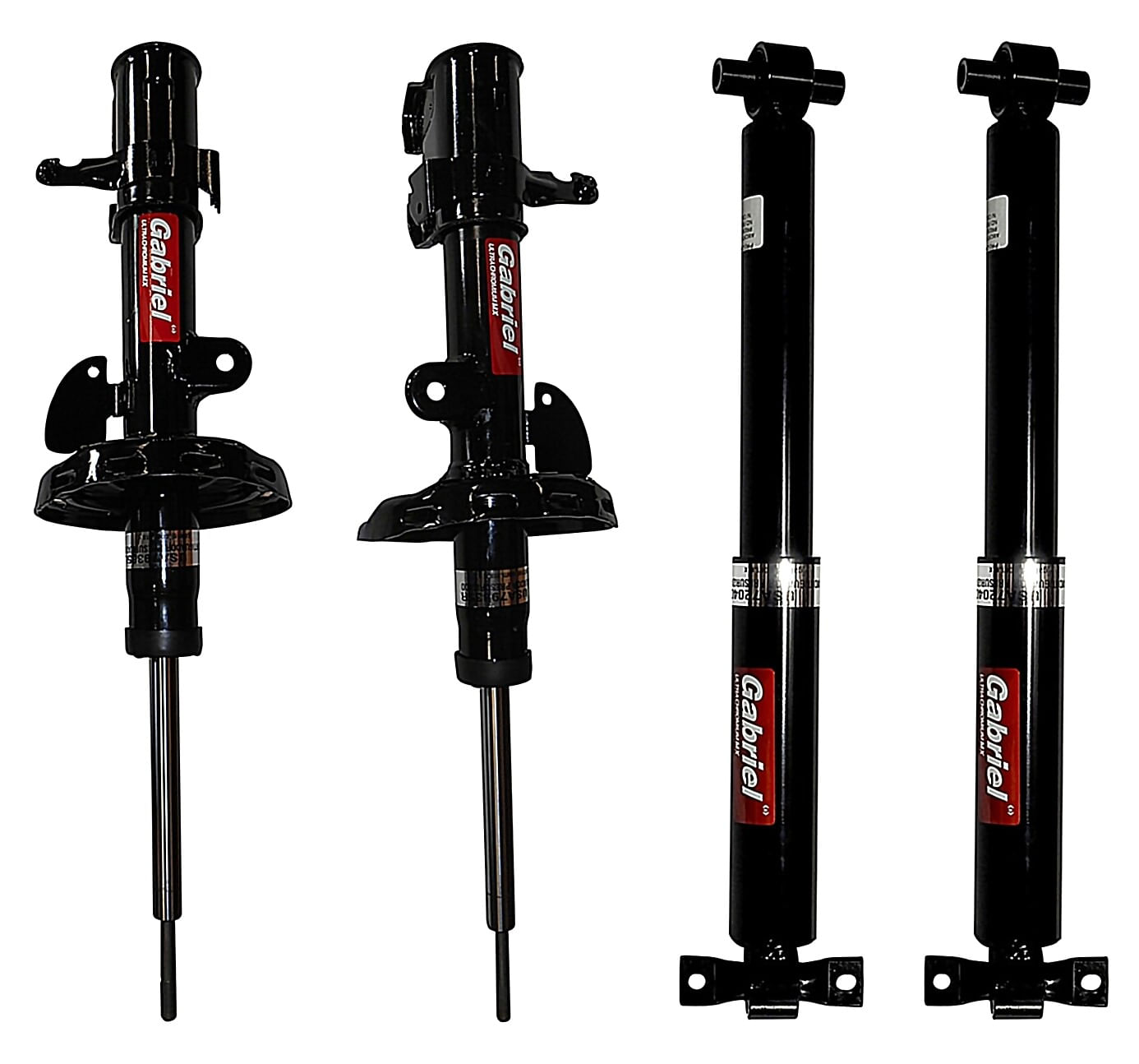 Kit De 4 Amortiguadores Gas Ultra Chromium