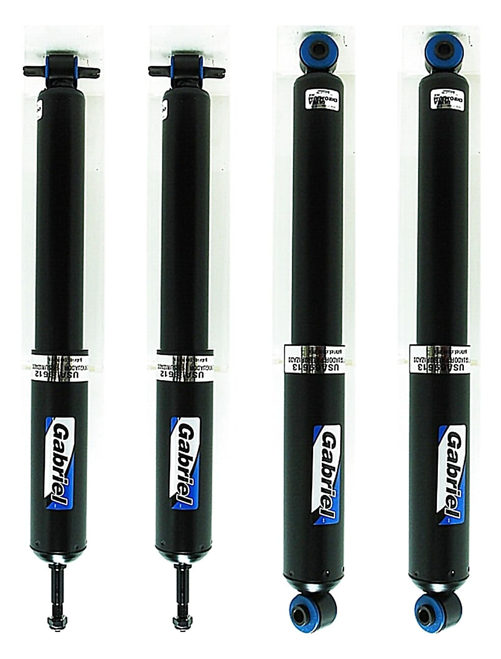 Kit De 4 Amortiguadores Gas Ultra Chromium