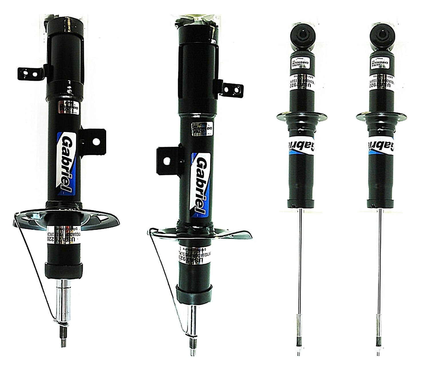 Kit De 4 Amortiguadores Gas Ultra Chromium