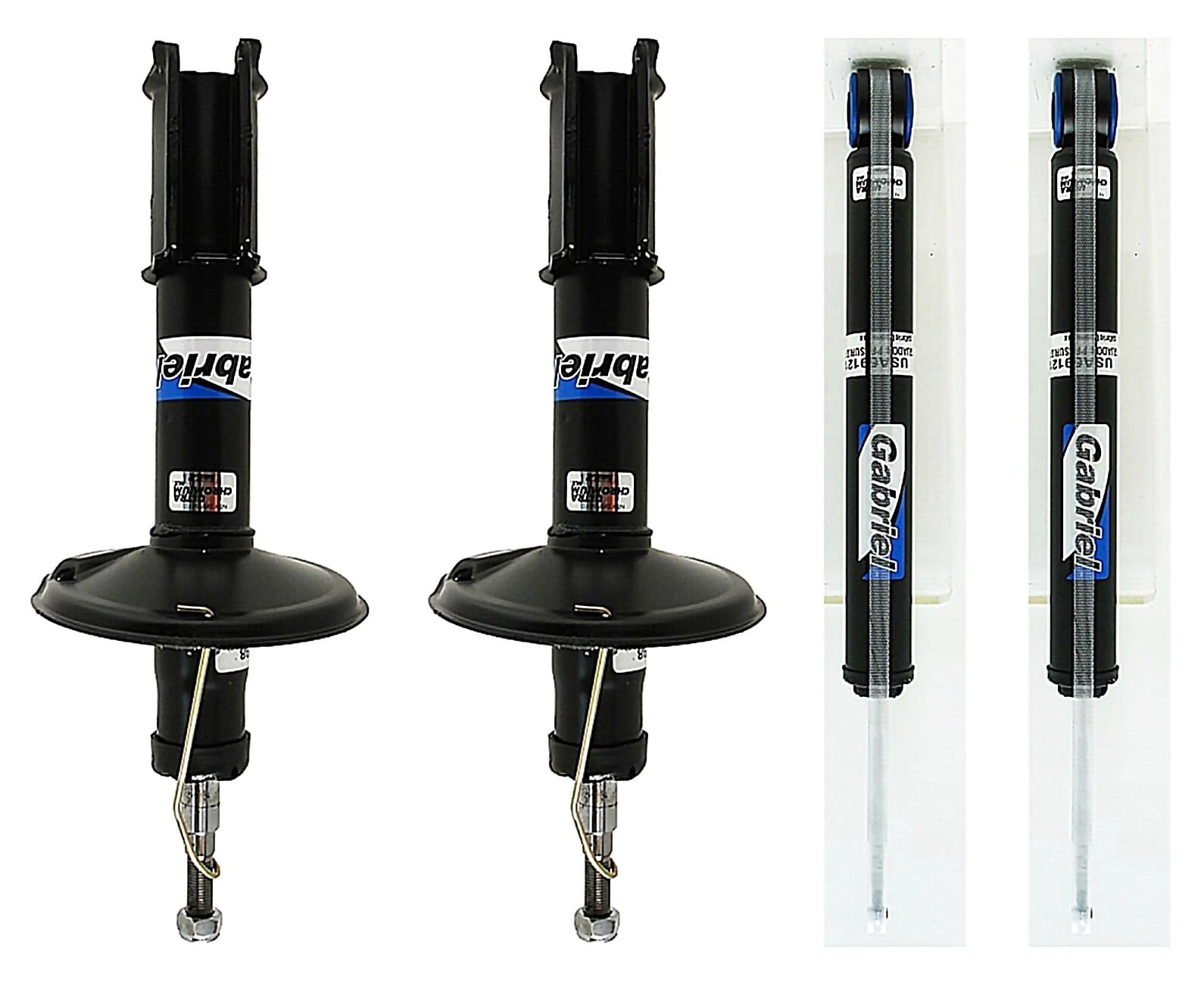 Kit De 4 Amortiguadores Gas Ultra Chromium