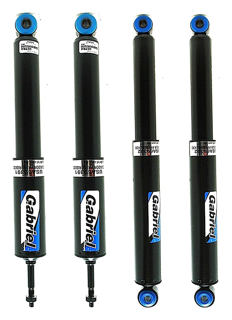 Kit De 4 Amortiguadores Gas Ultra Chromium 4WD, RWD