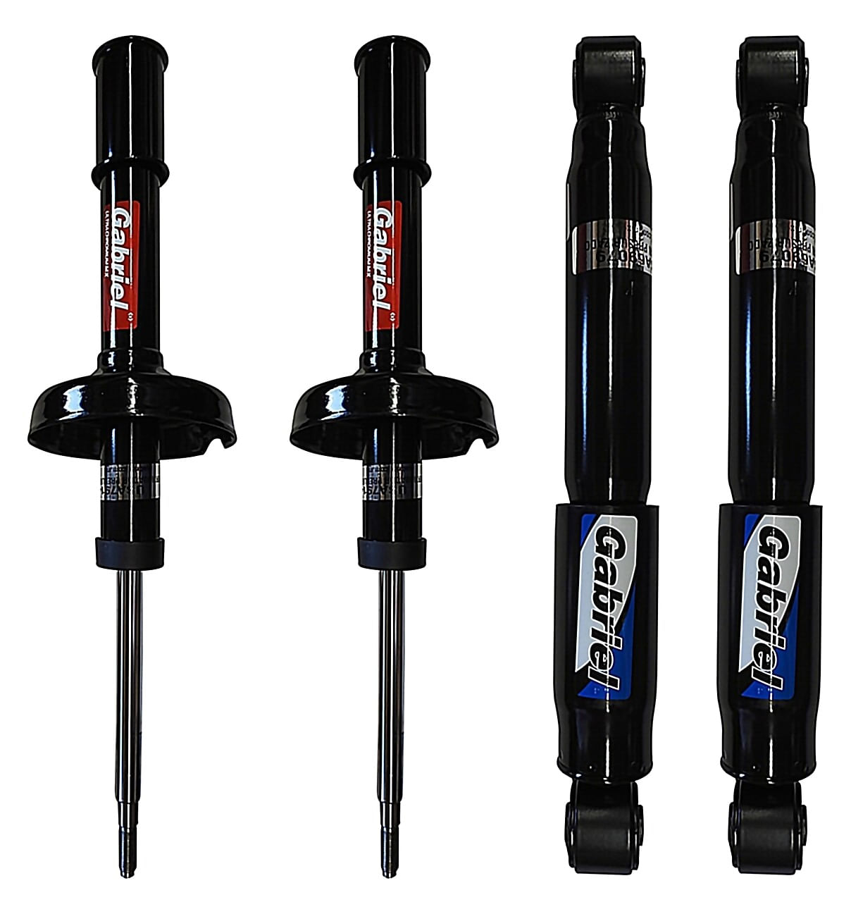 Kit De 4 Amortiguadores Gas Ultra Chromium