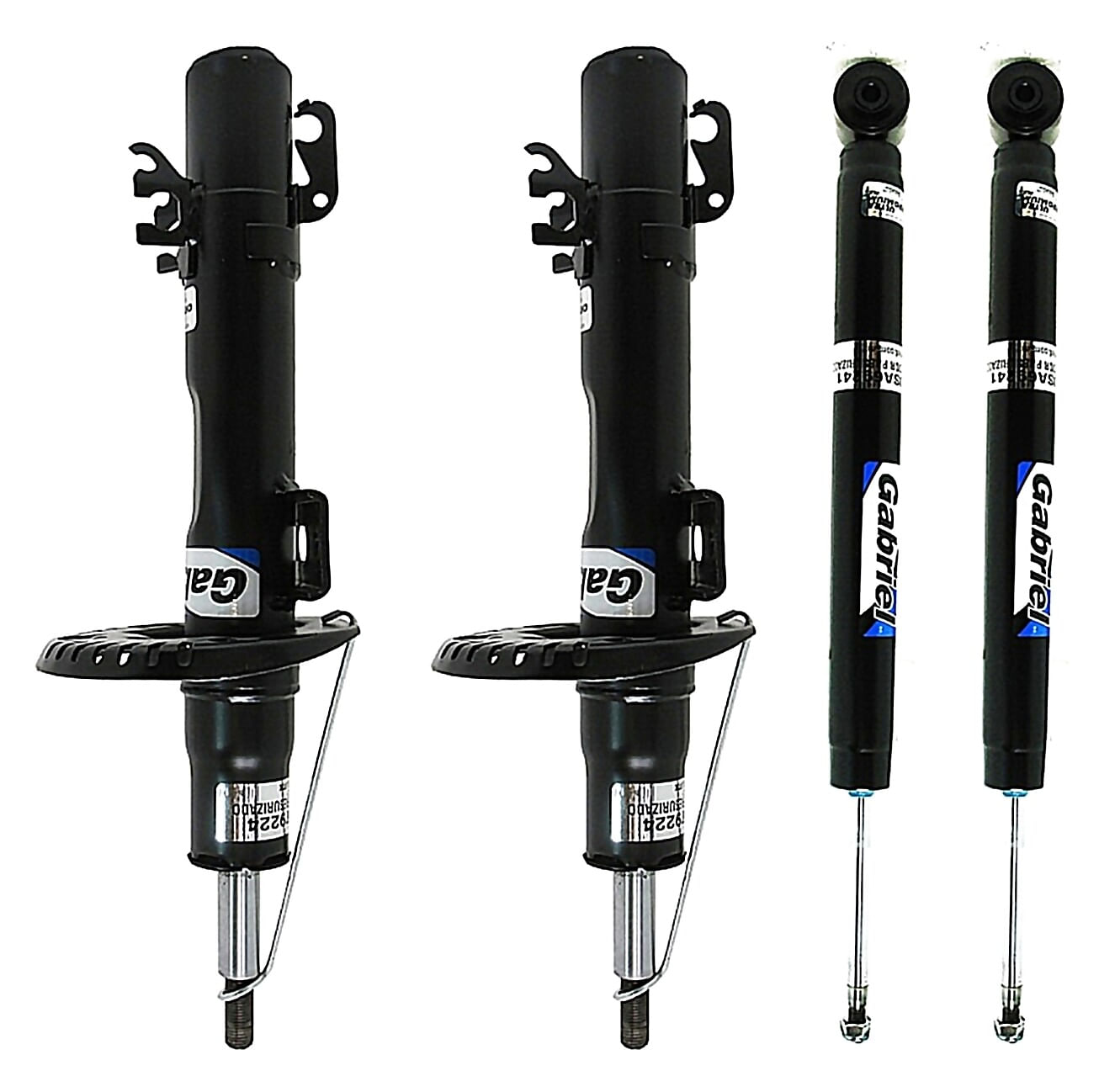 Kit De 4 Amortiguadores Gas Ultra Chromium