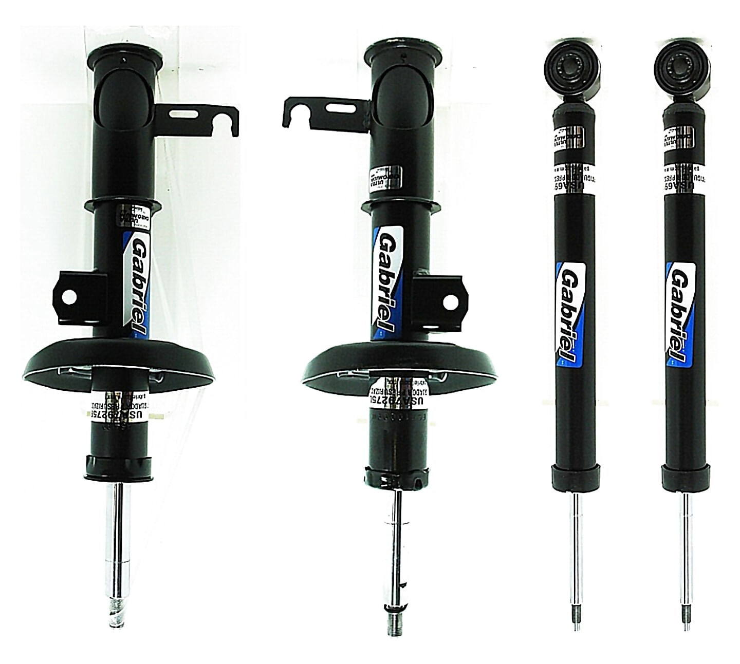 Kit De 4 Amortiguadores Gas Ultra Chromium