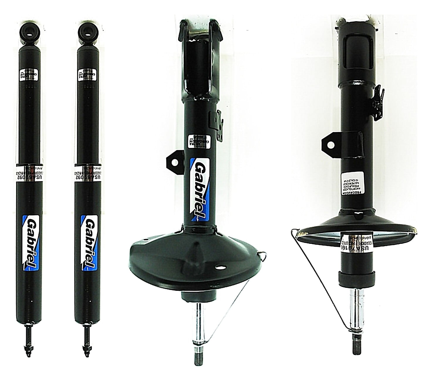 Kit De 4 Amortiguadores Gas Ultra Chromium