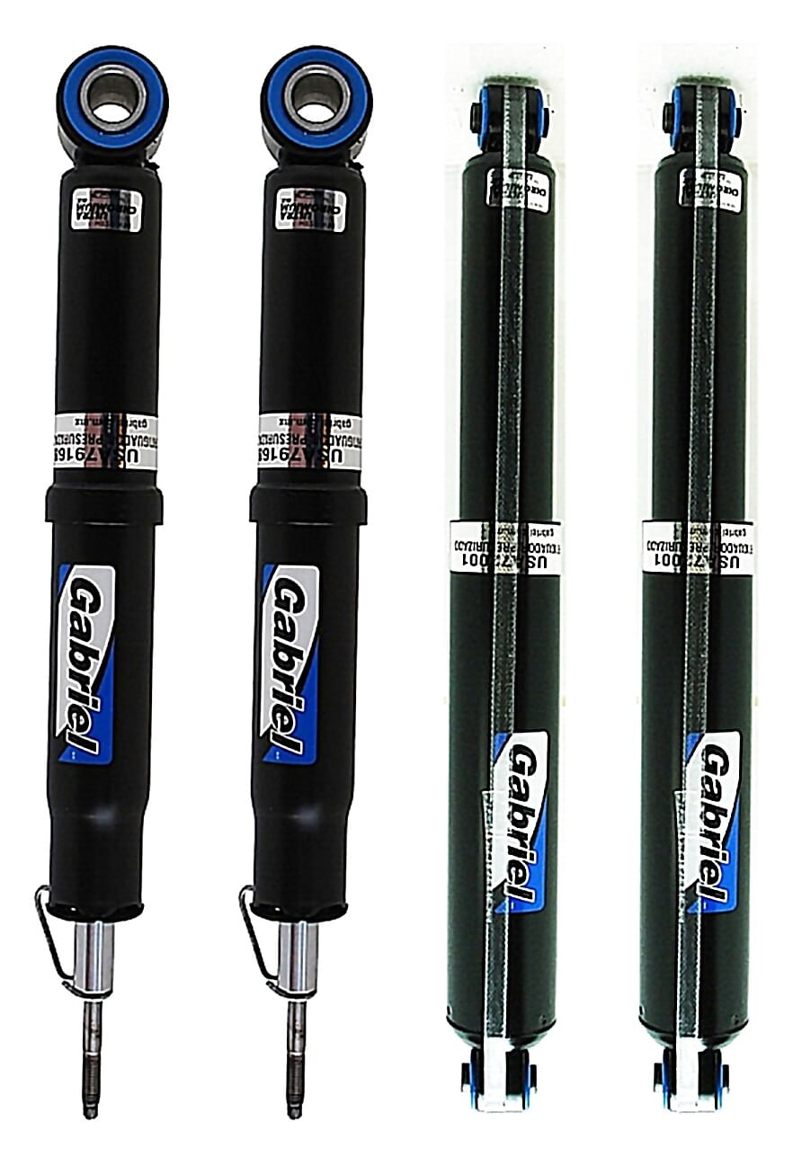 Kit De 4 Amortiguadores Gas Ultra Chromium 4WD, RWD