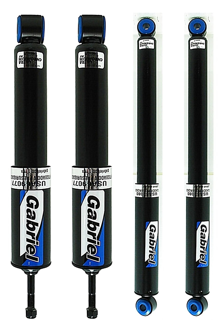 Kit De 4 Amortiguadores Gas Ultra Chromium 4WD, RWD