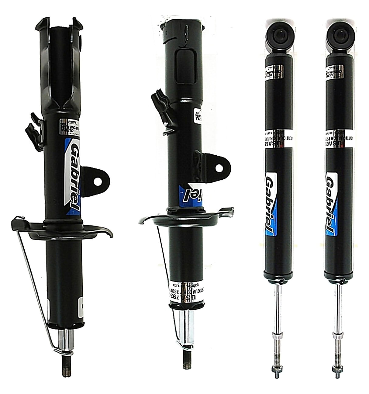 Kit De 4 Amortiguadores Gas Ultra Chromium