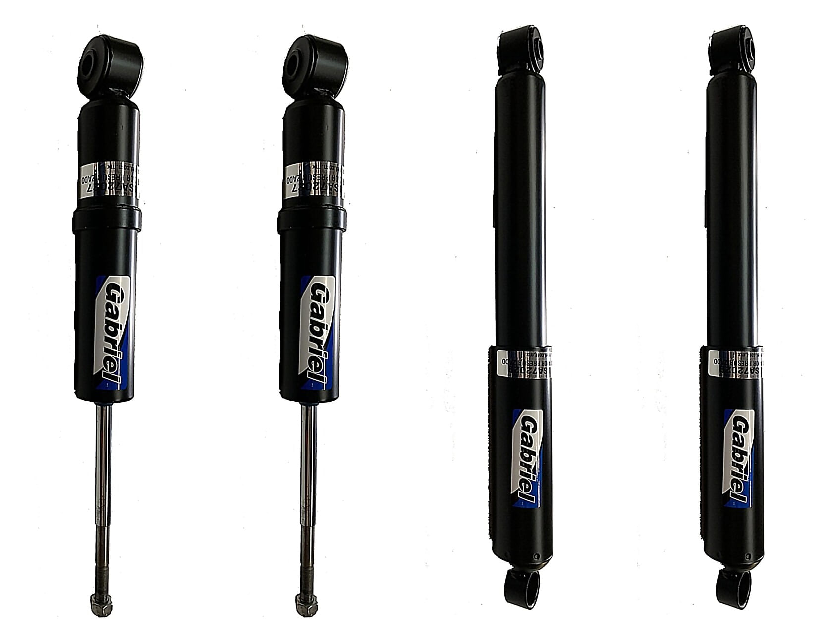 Kit De 4 Amortiguadores Gas Ultra Chromium RWD