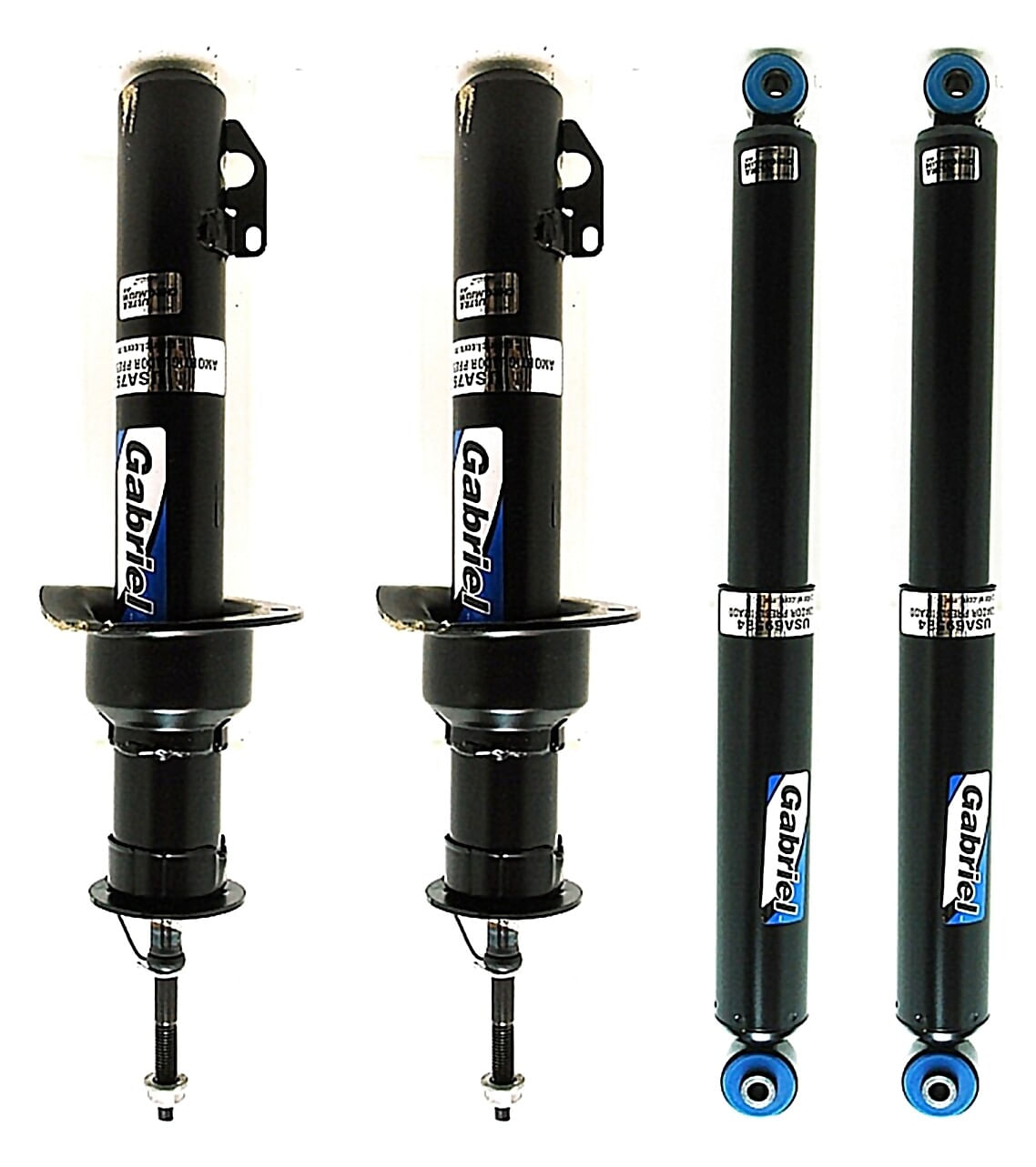 Kit De 4 Amortiguadores Gas Ultra Chromium