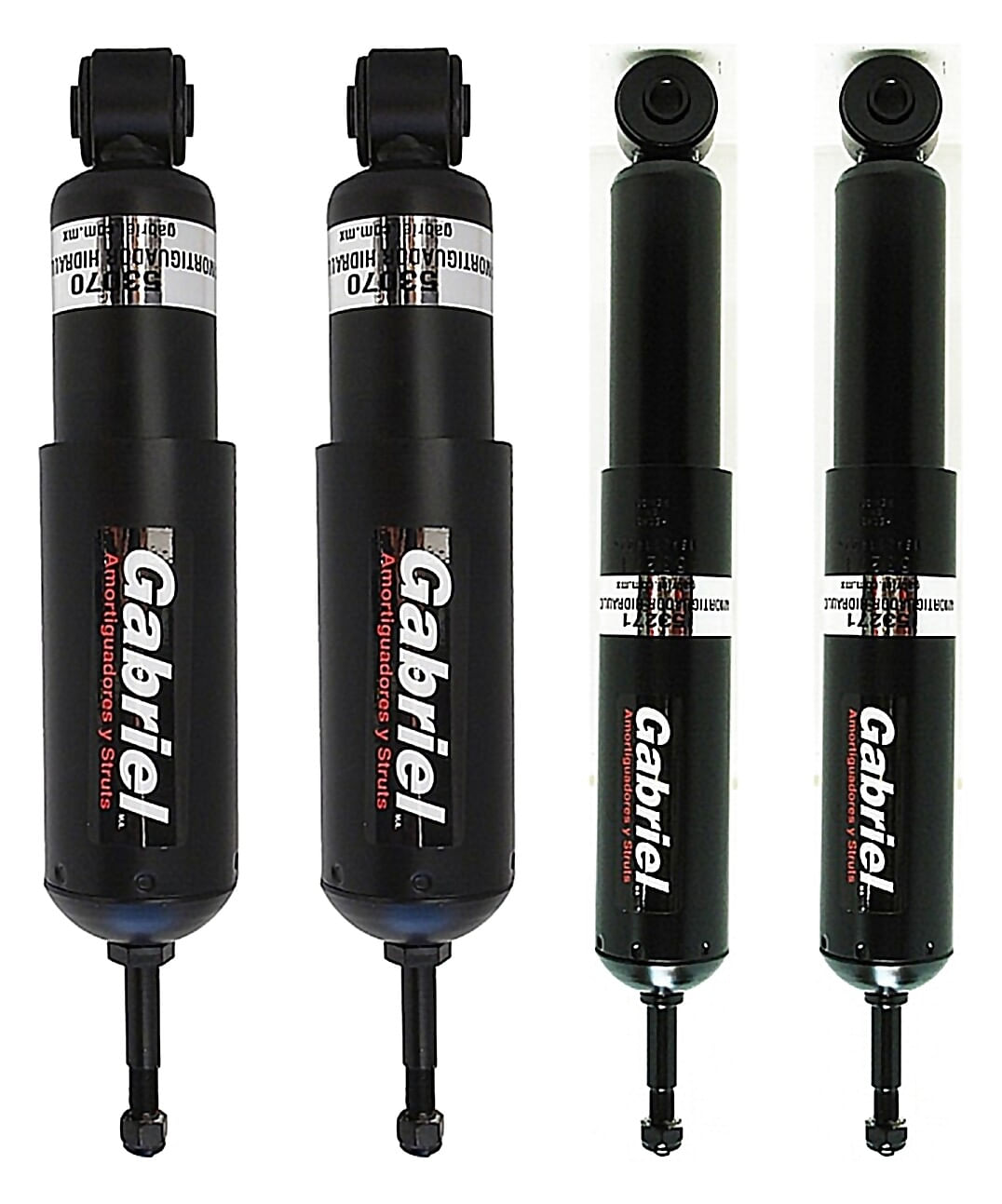 Kit De 4 Amortiguadores Hidráulicos 4WD