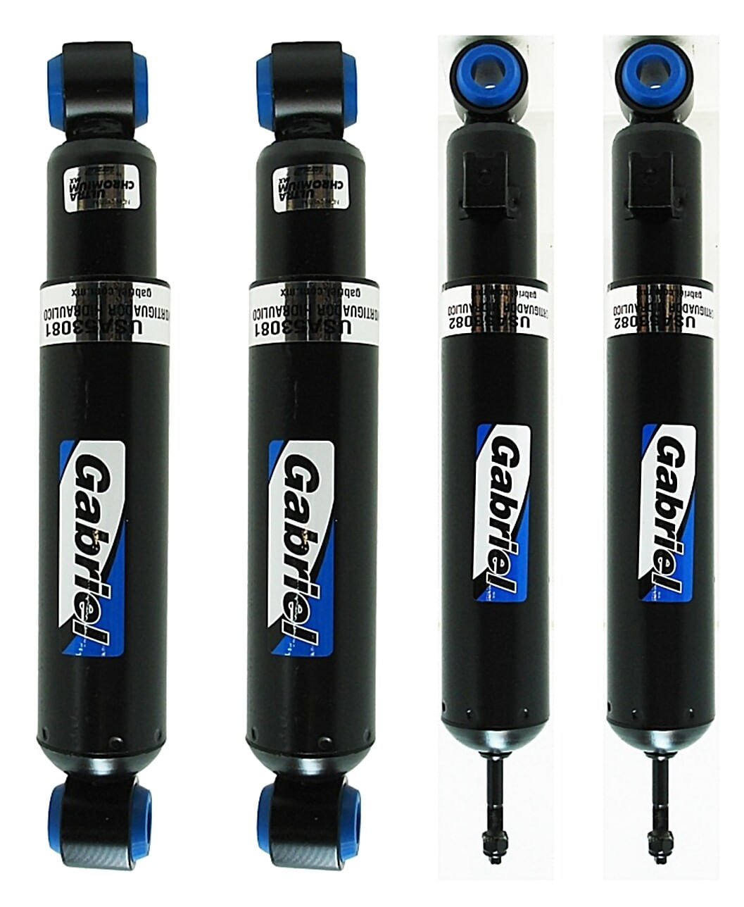 Kit De 4 Amortiguadores Hidráulicos Ultra Chromium