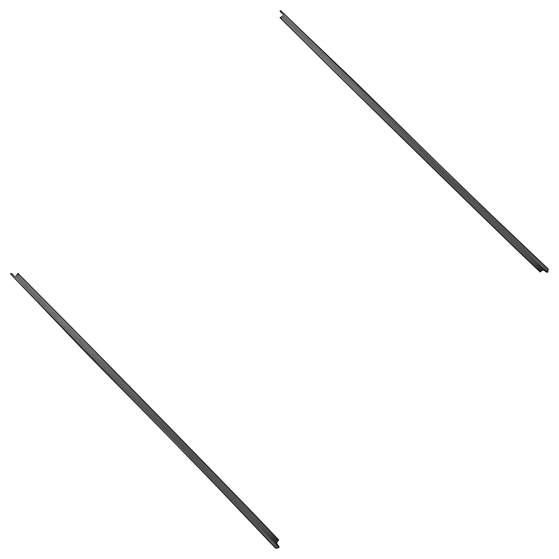 Moldura Para Botagua Delantera Exterior Negra Lado Conductor O Pasajero