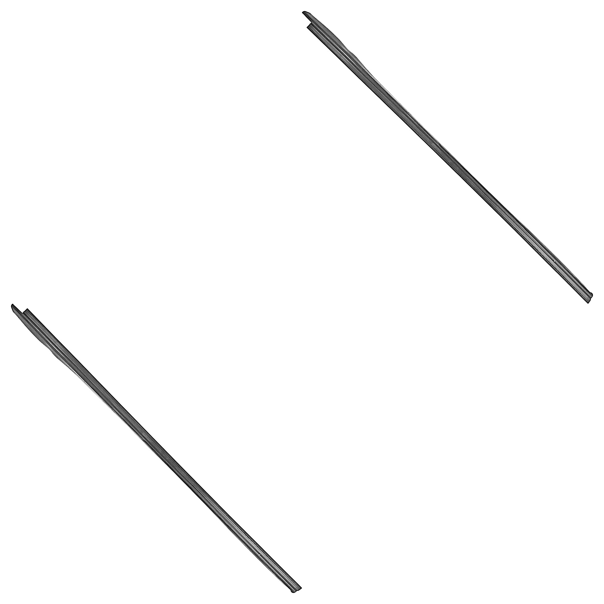 Moldura Para Botagua Delantera Exterior Negra Lado Conductor O Pasajero