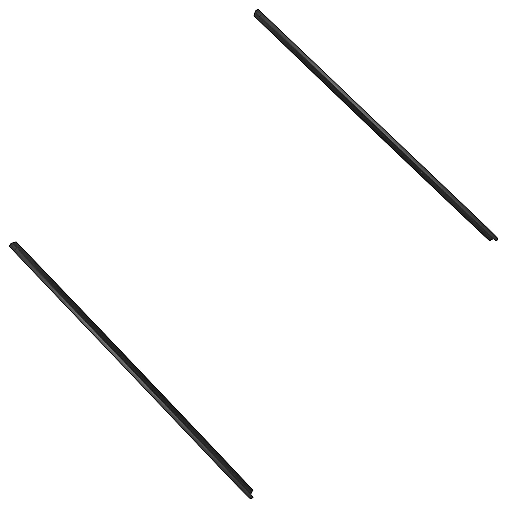Moldura Para Botagua Delantera Exterior Negra Lado Conductor O Pasajero