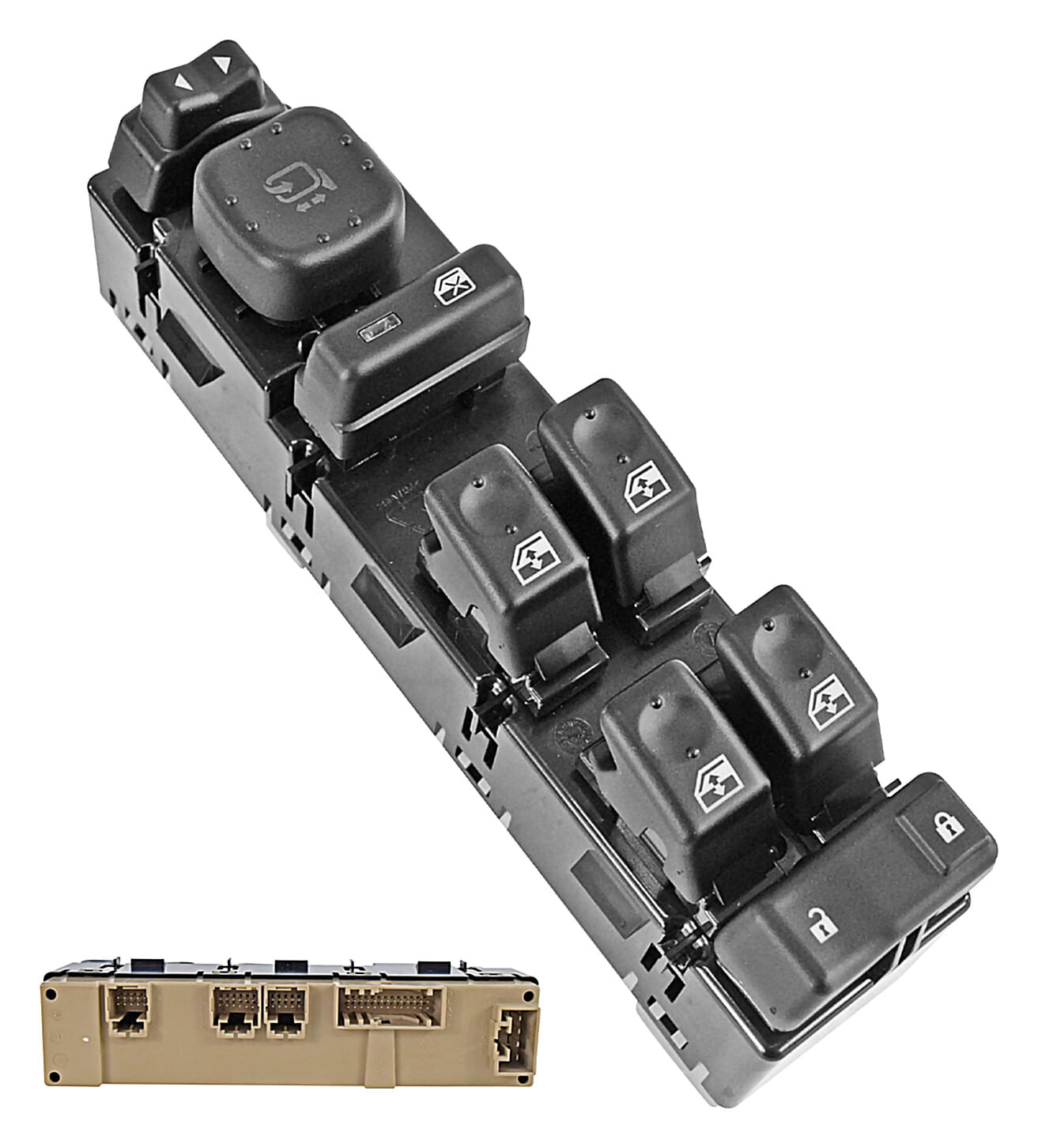 Control Para Cristal Delantero Lado Conductor