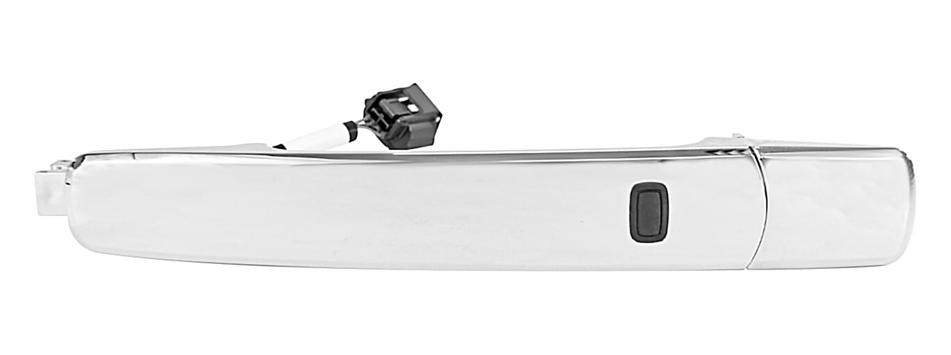 Manija Puerta Exterior Delantera Cromada Con Sensor 4 Pines Lado Pasajero
