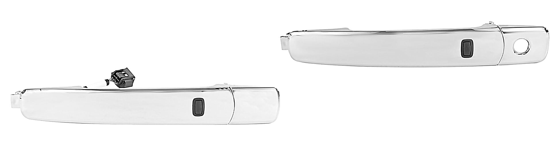Par De Manijas De Puertas Exteriores Delanteras Cromadas Con Sensor 4 Pines