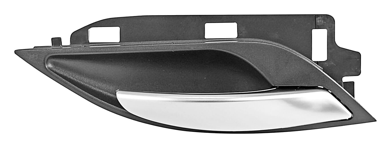 Manija Puerta Interior Delantera O Trasera Negra/Plata Lado Pasajero
